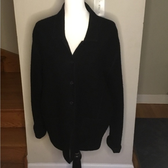 Eileen Fisher Jackets & Blazers - Eileen Fisher Black Jacket